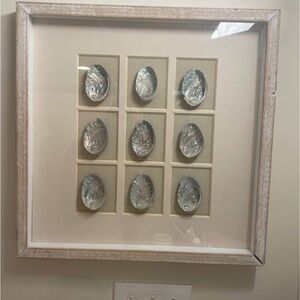Framed Shell Wall Art